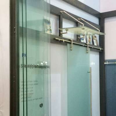 Glazz  Frameless Glass Bi-fold Door Interior Usage Folding system